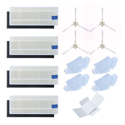 

〖Follure〗Mop Side Brush Filter Screens Accessory For 360 S6 Sweeping Robot Vacuum Cleaner
