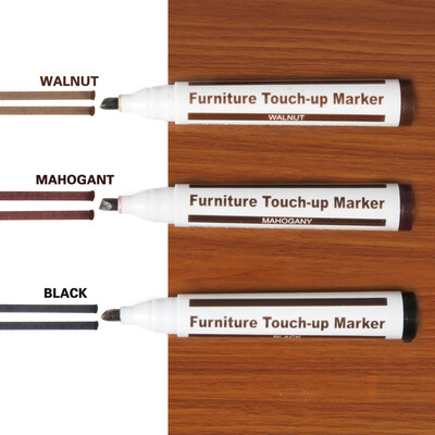 

Siaonvr Wood Furniture Repair Pen Marker Pen Wax Scratch Filler Remover Repair Fix 3Pc