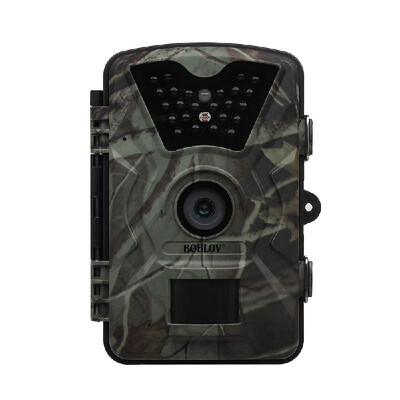 

Boblov 12MP 1080P HD Trail & Wildlife Camera IR LED 940NM Low Glow Scouting Night Vision Outdoor Hunting Cameras Video Recorder Ca