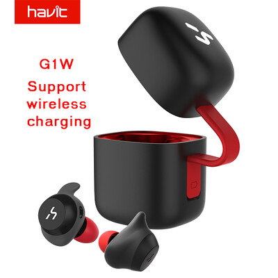 

Free 10pcs condoms gifts original HAVIT g1 Bluetooth Earphone True Wireless Sport headphone Waterproof Stereo Earbuds