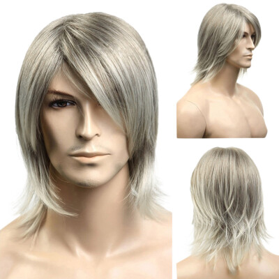 

〖Follure〗Rocker Men Fashion Short Hair Wig Perfect For Carnivals Party Cosplay Festival