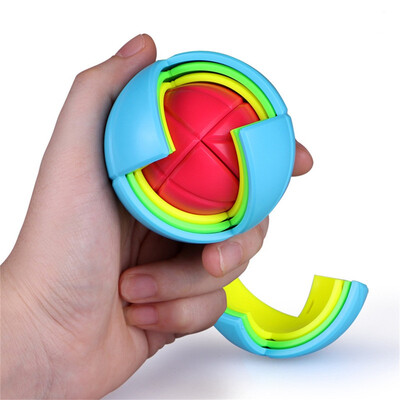 

YIWULAWisdom Ball 3D Puzzle Assembly Children Educational Toy DIY Magic Maze Gam gift