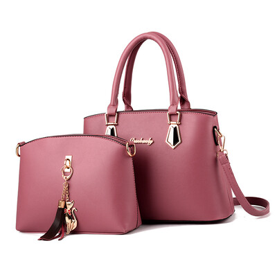 

Child bag female bag 2019 new fashion handbag mother simple wild lady shoulder slung big bag