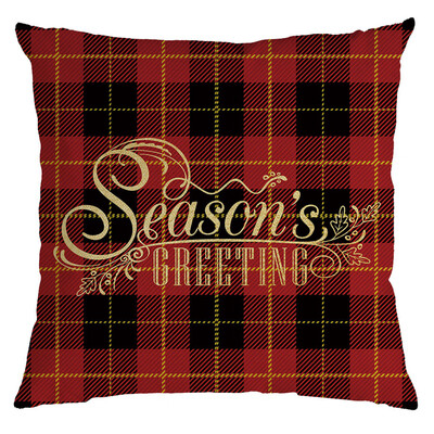 

Siaonvr Christmas Pillow Cover Pillowcases Decorative Sofa Cushion Cover 45x45cm