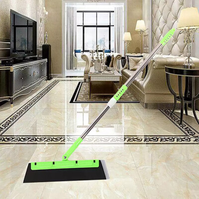 

〖Follure〗Magic Broom Sweeper Dust Hair Bathroom Wiper Broom Rotate Connector Rubber Tool