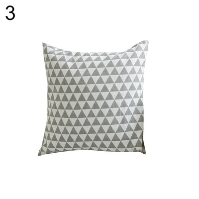 

Arrow Triangle Square Throw Pillow Protector Case Cushion Cover Bedding Articles