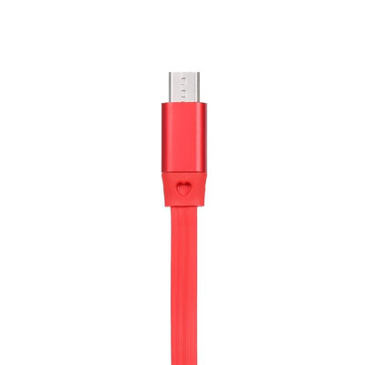

3-in-1 Noodle Design Charging Cable Data Cable MicroUSB Type-C Lightening Charge Data Transfer Cable for iPhone Android Samsung Xi