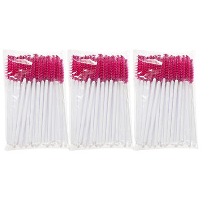 

150PCS Disposable Eyelash Brush Mascara Wands Applicator Spoolers Makeup