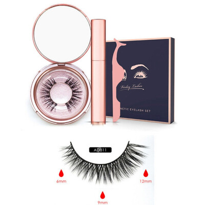 

Magnetic Liquid Eyeliner Magnetic False Eyelashes Tweezer Set Waterproof Long Lasting Eyeliner False Lashes