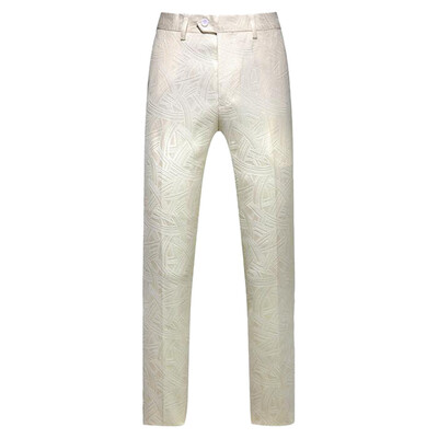 

Gobestart Fashion Men Casual Busines Straight Zipper Long Pants Trousers