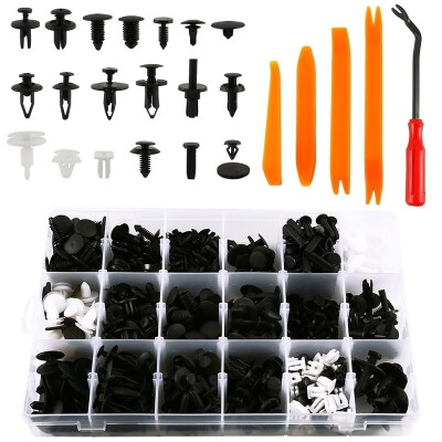 

435pcs Practical With 5pcs Interior Trim Panel Removal Pry Tool Car Trim Clips Car Accessory Car Retainer Clips