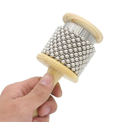 

Wood Wooden Cabasa Medium Size Percussion Band Student Children Kid Instrument Pop Hand Shaker