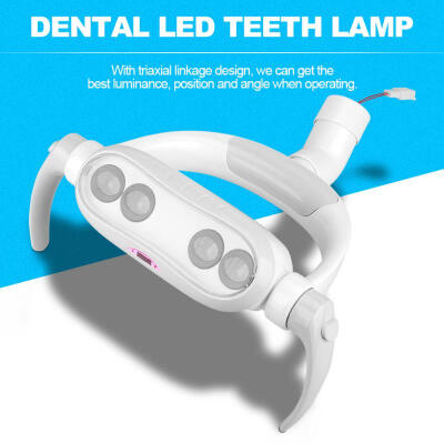 

Greensen 15W Dental Oral Teeth LED Lamp for Dental Chair Accessory 4 Lamp Beads