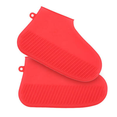 

1 Pair Unisex Silicone Waterproof Shoes Cover Reusable Non-slip Rain Boots