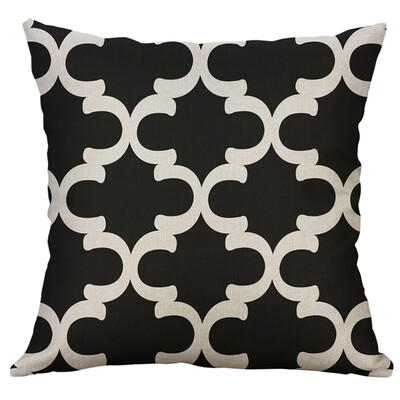 

〖Follure〗Simple Linen Creative Lovely Pillow Cover Pillow Cover Car Pillow Cover