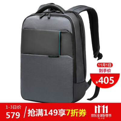 

Samsonite shoulder bag computer bag backpack bag travel bag Apple notebook MacBook156 inch DA808003 gray