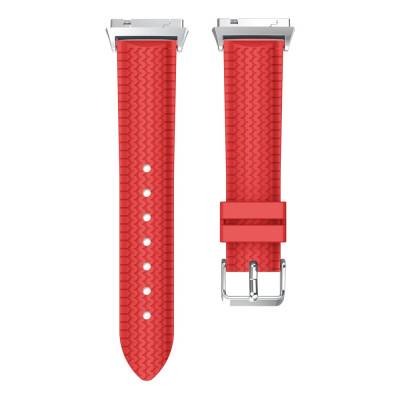 

〖Follure〗Tire Pattern Soft Silicone Replacement Wristband Wrist Strap For Fitbit Ionic