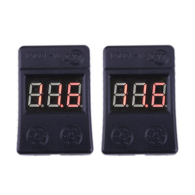 

2pcs Battery Voltage Tester Low Voltage Buzzer Alarm Battery Voltage Check