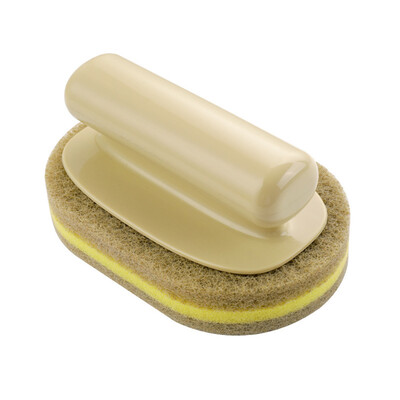 

Gobestart Bathroom Floor Wall Tile Cleaning Brush Sponge Bottom Kitchen Cleaning Brush