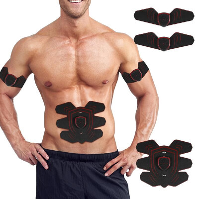 

Abdominal Toning Belt AB Muscle Toner Trainer USB Rechargable Abs Training Fitness Machine Gear for Abdomen Arm Thigh Waist Suppor