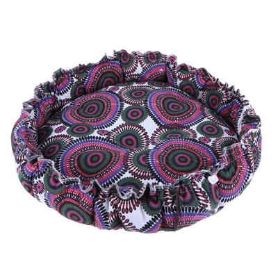 

Retractable Soft Round Pumpkin Shaped Cushion Printing Warm Dog Pet Bed