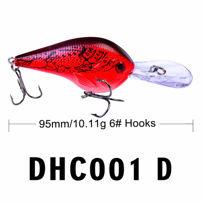 

VISSEN 2PCS Hot freshwater sea fishing bait 95cm-1011g rock fat fat mini bait lure plastic hard bait