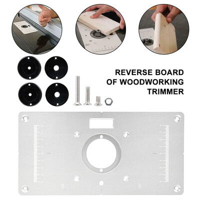 

Electric Wood Milling Trimming Machine Aluminum Alloy Flip Plate Engraving Machine Electric Wood Milling Woodworking Work Bench