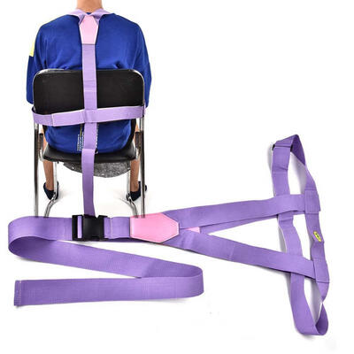 

Greensen Elderly Patient Wheelchair Belt Band Adjustable Safety Harness Strap Purple