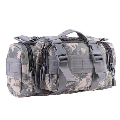 

6L Outdoor Waist Bag Nylon Camouflage Camping Hiking Hunting Shoulder Bag