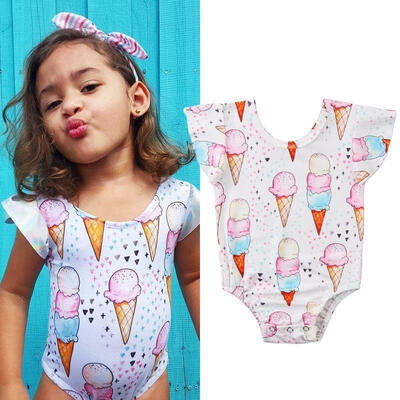 

Hot Sale Newborn Kid Baby Girls Ice Cream Romper Bodysuit Jumpsuit Outfit Sunsuit Clothes Baby Kids Gifts
