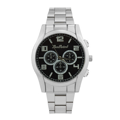 

Gobestart Men Luxury Fashion Military Stainless Steel Analog Quartz Wrist Watch