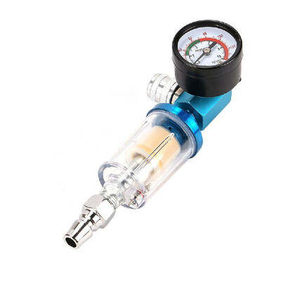 

Air Pressure Regulator Gauge Spray Gun Pressure Regulator Water Trap Air Filter