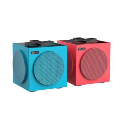 

2pcs Cube Wireless Bluetooth Speaker Sound Box Stereo Audio Music Player