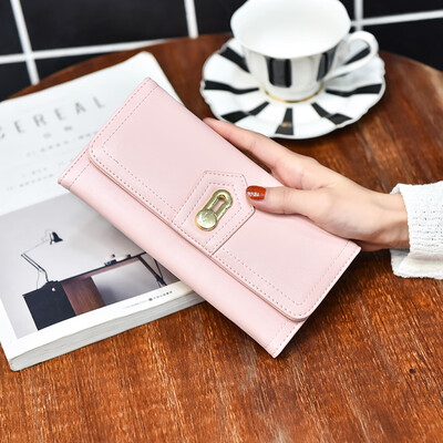 

LadiesWallet&Girls Handbag Folding Multifunctional Long Wallet&Large Capacity Mobile Handbag Moisture