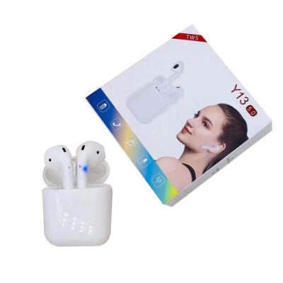 

Y13 TWS Sports Bluetooth 50 Headset Wireless Touch Control Earphone With Charging Case For Phone