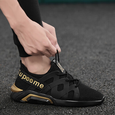 

Net red with the quick hand red man spirit guy social sports leisure running small white tide shoes Korean version of the trend of mens shoes