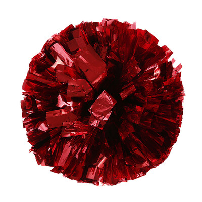 

〖Follure〗Metallic Foil And Plastic Ring Handheld Pom Poms Cheerleading Party Decor