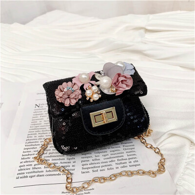 

Tailored Girl Colorful Flower Sequins Casual Vacation Simple Crossbody Bag Fashion Bag