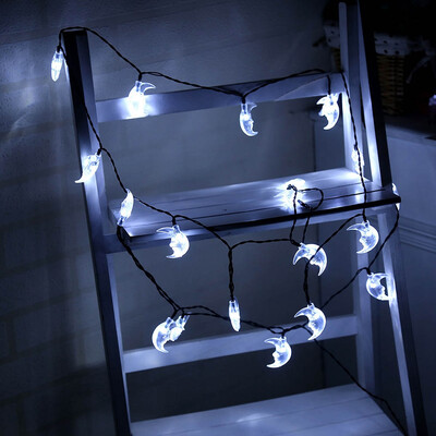 

Christmas Moon Pattern Solar Powered 20LED String Lights Home Garden Yard Lamp Festival Party Decor Solar String Lights