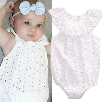 

Lace Floral Newborn Infant Baby Girls Romper Bodysuit Jumpsuit Clothes Outfits