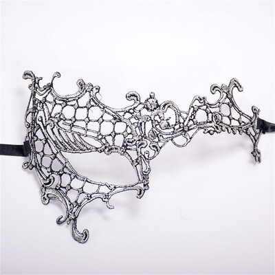

Tailored Masquerade Lace Mask Catwoman Halloween Cutout Prom Party Mask Accessories HOT