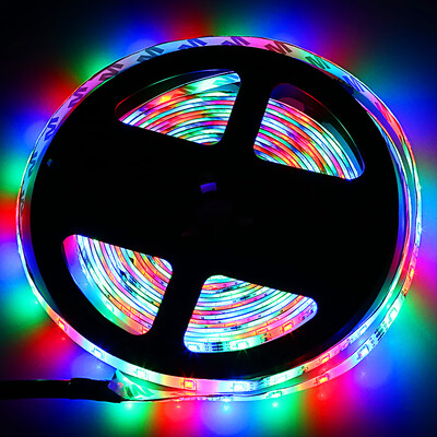 

ZDM 5M 2835 RGB 300 LED Lights Strip Light with IR 24 Remote Control