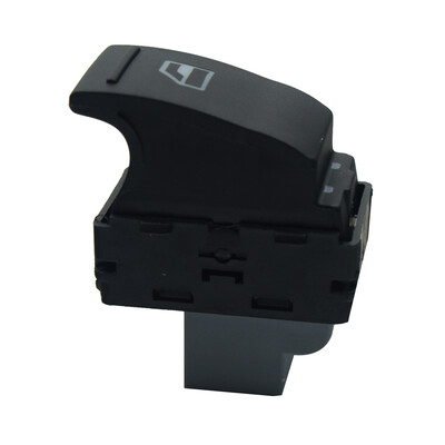 

Window Single Switch Control Panel Button Replacement For Transporter T5 T6 7E0959855 Black