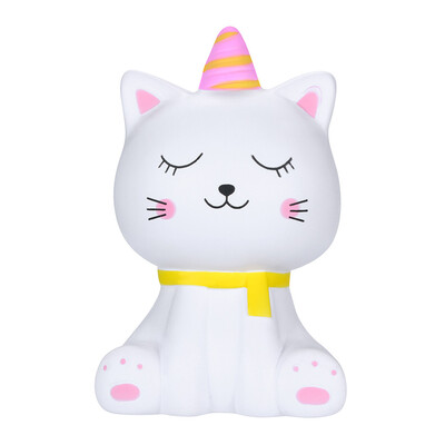 

Siaonvr Squishies Kawaii Cartoon Kitty Spuer Slow Rising Cream Scented Stress Relief Toy