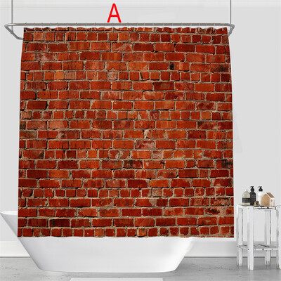 

Gobestart Digital Printing Creative Scenery Shower Curtain Bathroom Fabric Shower Curtain