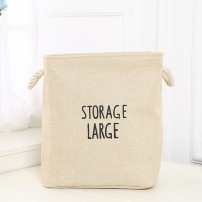 

〖Follure〗Thick Double-Layer Storage Basket Foldable Debris Storage Box Laundry Bucket