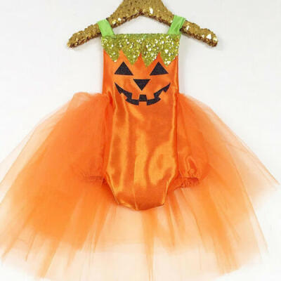 

UK STOCK Newborn Baby Girls Halloween Costume Romper Tutu Dress Party Clothes