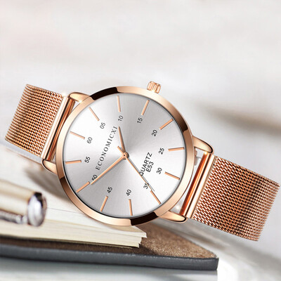 

RM Fashion Women Lady Rose Gold Bracelet Watch Analog Quartz Wrist Watches