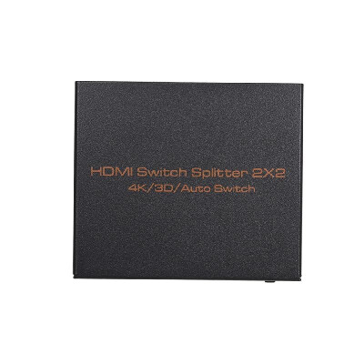 

HD Splitter 2 IN 2 Out Switcher with 4K Full HD 1080P 3D Effect for LaptopSTBXBOXProjector