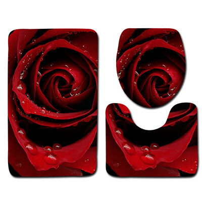 

〖Follure〗3pcs Non-Slip Bath Mat Bathroom Kitchen Carpet Doormats Decor